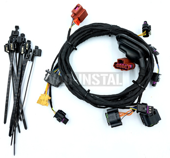 Wiązka tylnego zderzaka do lamp, otwierania klapy gestem nogi, 4xPDC i SIDE ASSIST do Audi Q5 FY 80A Face Lift 2020-2023