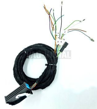 Wiązka fabrycznego modułu BLUETOOTH do rozmów do Audi A4 B7 z radiem RNS-E