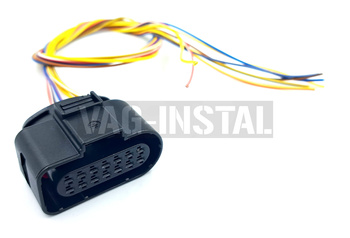 Zestaw naprawczy wtyczki łączeniowej przedniego zderzaka PDC 4H0973717