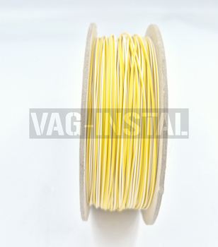 Przewód FLRY-B żółto-biały100m