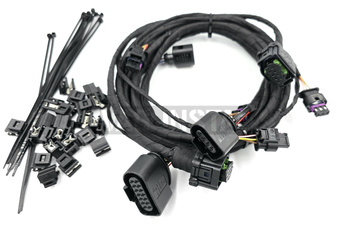 Wiązka przedniego zderzaka 4x PDC + ACC do Audi A8 D4 4H Face Lift (2014-2017)