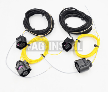 Wtyczki i przewody pozwalające na zmianę tylnych lamp 8SP na 8SQ do Audi A6 C8 (4K 2018-2025) Avant