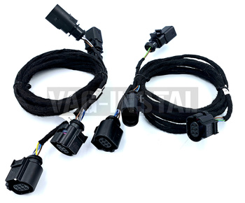 Adaptery tylnych lamp z żarówkowych na LED do Audi A6 C7 4G SEDAN