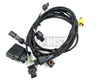 Wiązka 4xPDC, KAMERA 360, ochrona pieszych przedniego zderzaka do Audi Q5 FY 80A Face Lift 2020-2023