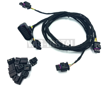 Wiązka 4xPDC przedniego zderzaka do VW Transporter T6.1 (SH/SJ/ST) 2019-2025