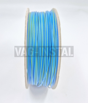 Przewód FLRY-B niebiesko-zielony 100m