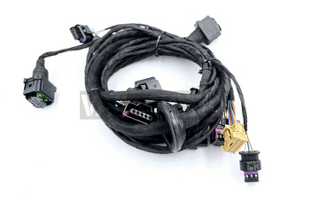 Wiązka tylnego zderzaka do lamp, otwierania klapy gestem nogi, 6xPDC i SIDE ASSIST do Audi Q7 4M (2016-2019)