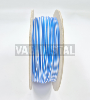 Przewód FLRY-B niebiesko-biały 100m