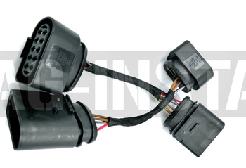 Adaptery przedłużające do lamp Bi-Xenon do VW Caddy III Face Lifting II (SA) 2015-2020