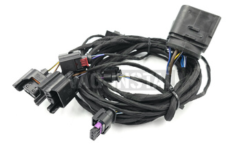 Wiązka przedniego zderzaka 4x PDC i halogenów do VW Touareg 7P (2010-2013)