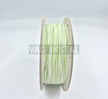 Przewód FLRY-B biało-zielony 100m