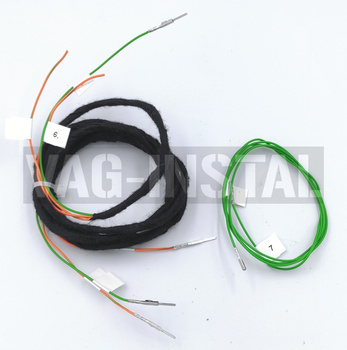 Wiązka uzupełniająca elektrykę fotela kierowcy o pamięć do Audi A4 B8 8K 2008-2011