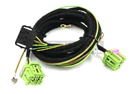 Wiązka podgrzewanej kanapy tylnej z climatroniciem z tyłu do Audi A7 4G Face Lift 2015-2018