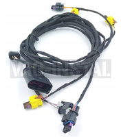 Wiązka 6xPDC przedniego zderzaka + 3x czujnik zderzeniowy ochrony pieszych do Audi A3 8V