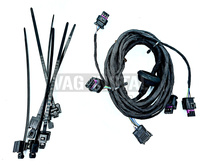 Wiązka 4xPDC tylnego zderzaka do Audi A7 4G 2012-2014