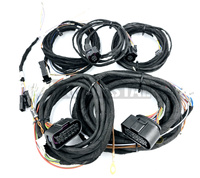 Wiązki lamp lamp przednich pozwalające na montaż lamp FULL LED po face liftingu do Audi A6 C7 4G 2012-2014